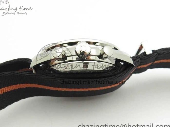 0325 Speedmaster Speedy Tuesday 2 ‘Ultraman’ OMF Best Edition on Nato Strap Manual Winding Chrono Movement Trendy 7991